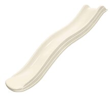 Aanbouw Glijbaan 1,75 Meter &ndash; Pastel Wit