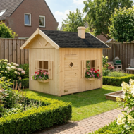 WOODY Houten Speelhuis Elara Premium 16mm