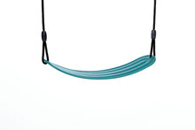 Flexibel schommelzitje turquoise - weerbestendig kunststof