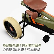 Skelter met duwstang BERG Buzzy Retro groen 2-5 jaar