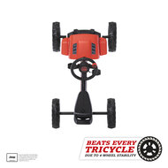 BERG Buzzy Jeep Rubicon skelter 4 wielen rood/zwart 2-5 jaar