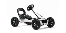 Berg Reppy BMW skelter wit/zwart met kuipstoel en sportstuur
