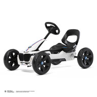 Berg Reppy BMW skelter wit/zwart met kuipstoel en sportstuur