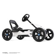 Berg Reppy BMW skelter wit/zwart met kuipstoel en sportstuur