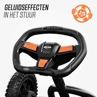 Skelter met handrem BERG Buddy Cross zwart 3-8 jaar luchtbanden