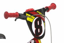 Kinderfiets 12 inch met zijwieltjes rood - Dino Bikes Serie 23