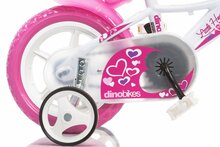 Dino Bikes kinderfiets 12 inch Serie 24 LH met zijwieltjes