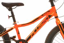 20 inch kinderfiets Dino Bikes oranje jongens mountainbike stijl