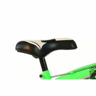 14 inch BMX kinderfiets groen met zijwieltjes Dino Bikes