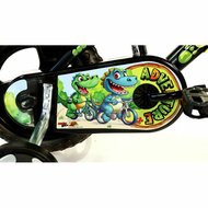 Kinderfiets 12 inch Dino Bikes Dinosaur Adventure met zijwieltjes