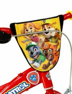 Kinderfiets 12 inch Paw Patrol rood blauw - Dino Bikes