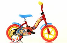 Kinderfiets 10 inch Paw Patrol met zijwieltjes - Dino Bikes