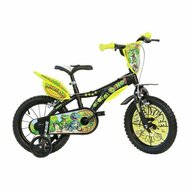 Kinderfiets 16 inch Dino Bikes Dinosaur Adventure met zijwieltjes