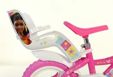 Barbie kinderfiets 12 inch roze Dino Bikes met zijwieltjes