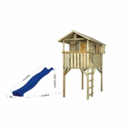 Speelhuis op palen grenenhout 16mm met veranda - WOODY Teddy