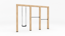 Houten schommel Douglas | Lilo 350cm - Antraciet duikelstang
