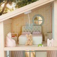 Lundby poppenhuis slaapkamer basisset met bed en nachtkastjes