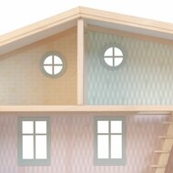 Houten poppenhuis Lundby Star met 2 verdiepingen en trap (66 cm)
