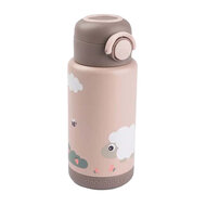 Done by Deer Ge&iuml;soleerde Drinkfles Tiny Farm - Roze