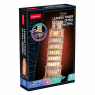 Cubic Fun 3D Puzzel Toren van Pisa met Led Verlichting