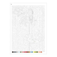 Disney Love Stories - Kleuren op Nummer Voor Volwassenen