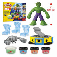 Play-Doh Marvel Hulk Smash &amp; Squish Speelset - 4 Kleipotjes