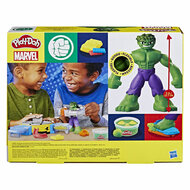 Play-Doh Marvel Hulk Smash &amp; Squish Speelset - 4 Kleipotjes