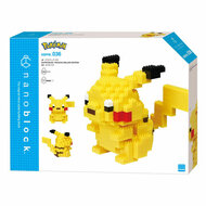 Nanoblock Bouwset Pok&eacute;mon Pikachu Deluxe - 560st.