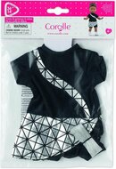 Poppenkleding skater outfit met lint voor 36 cm poppen Corolle