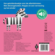 Geluidenboek wilde dieren met flapjes - Wat hoor ik daar? Brul!