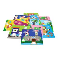 Vormenpuzzels met Kleurenkaarten, 33-delig