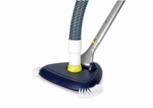 Driehoekige zwembad bodemzuiger met hoekborstels - W'eau Heavy Duty