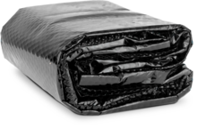 Solar zwembadzeil 400x300 cm vierkant zwart - W'eau Premium