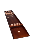 Sjoelbak wedstrijdformaat 200x41 cm beukenhout - Longfield