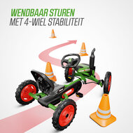 Fendt skelter 3-8 jaar met luchtbanden en opbergvak - BERG Buddy