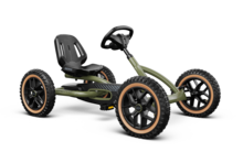 BERG Buddy Trail Green skelter met BFR-systeem en verstelbaar zadel