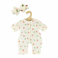 Meisjes Babypop met Romper Cheeky Fruits - 34cm