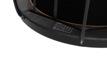 Avyna Trampoline FlatLevel &Oslash;365 met veiligheidsnet | Zwart