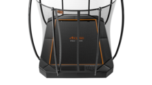 Avyna Trampoline FlatLevel 380x255 (238) met net | Zwart