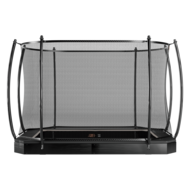 Avyna Trampoline FlatLevel 380x255 (238) met net | Zwart