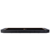 Trampoline Rand FlatLevel 520x305 Zwart | Avyna