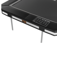 Trampoline Rand InGround 305x225 Zwart | Avyna