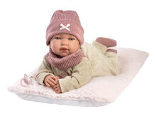 Llorens Babypop Tina 44 cm met Huilgeluid en Beertje