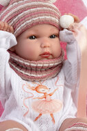 Babypop 35 cm met Ballerina-outfit en Kussen - Llorens Bimba