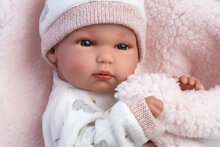 Llorens Babypop Bimba 35 cm Vinyl roze met kussen