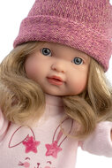 Llorens Babypop Valeria 28 cm met Vinyllichaam en Roze Outfit