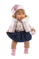 Babypop met Huilgeluid Carla 42 cm - Llorens