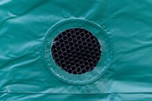 Afdekhoes voor trampoline FlatLevel 340x240 (234) | Groen