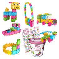 Clics Bouwblokken - Glitter Bouwset 8in1
