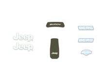 BERG-Onderdeel Skelter - Buddy 2.0 - Sticker set Jeep